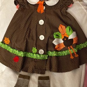 Thanksgiving Dress: Bonnie Baby 12m